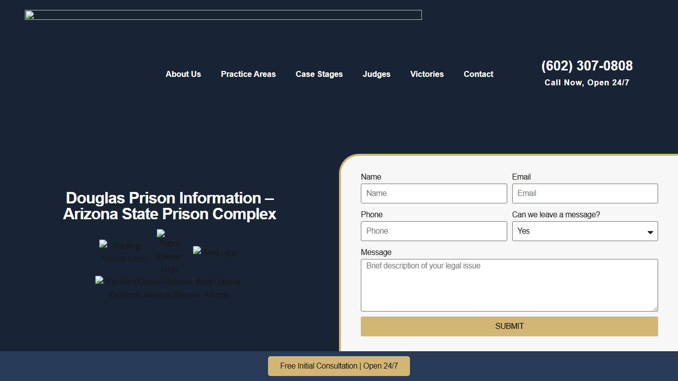 Douglas Prison Information - Arizona State Prison Complex